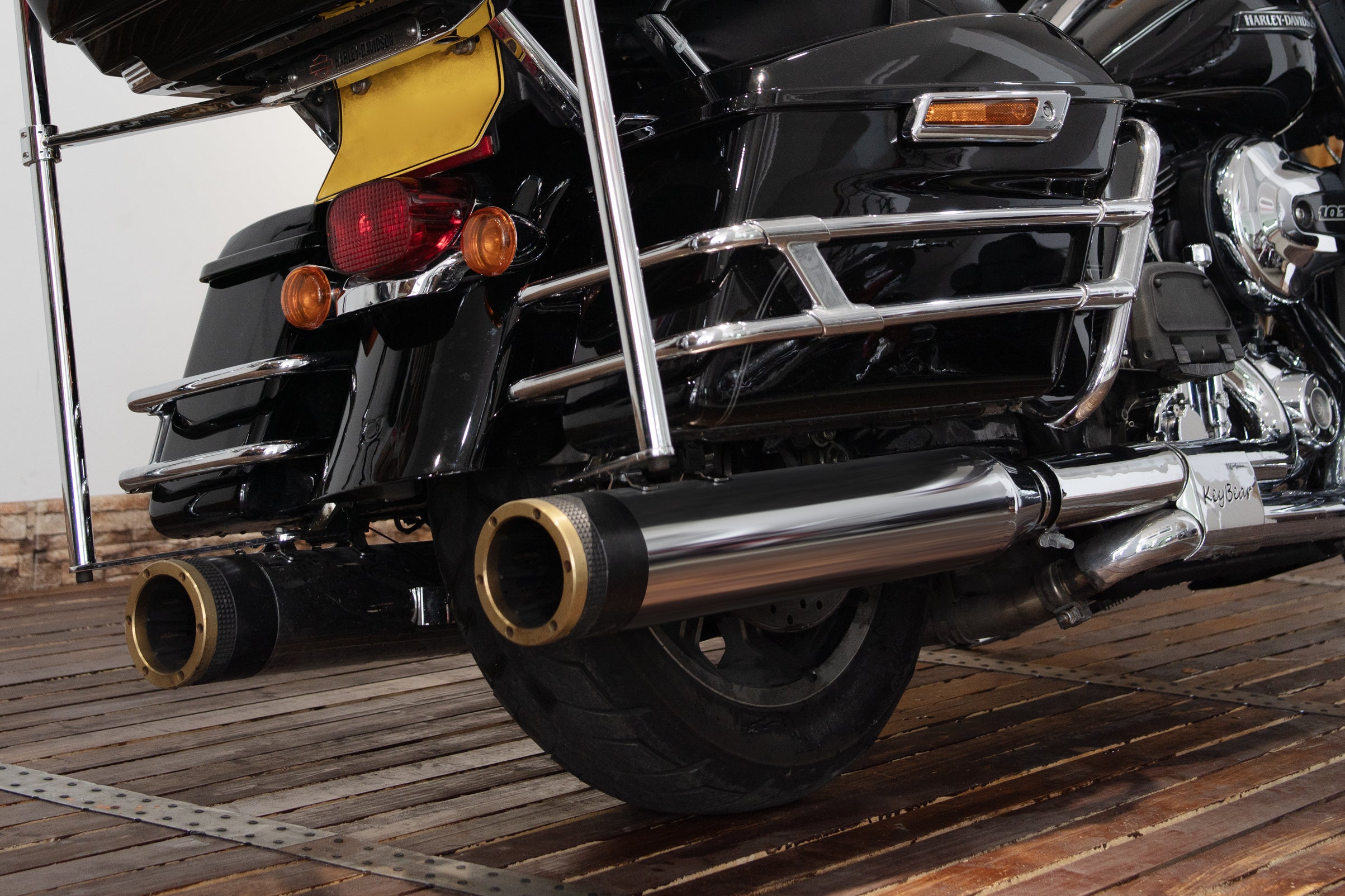 Harley Davidson modified variable sound exhaust for Road Glide/Street Glide/Sport Glide/Ultra Classic Electra Glide/Road Glide Ultra/CVO Road Glide/CVO Street Glide/CVO Street Glide ST/CVO Road Glide Ultra