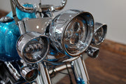 Headlight housing assembly for 2006-2020 Softail Deluxe