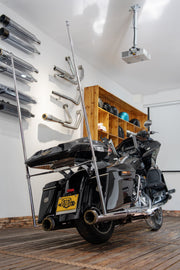 Harley Davidson modified flagpole for Road Glide