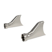 Harley Davidson modified fish tail exhaust for Softail Deluxe