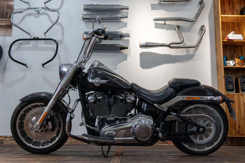 Harley Davidson modified handle bar for Fat bob/Fat boy/Breakout/Road ...