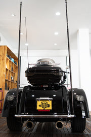 Harley Davidson modified flagpole for Triglide/CVO Tri Glide Guide