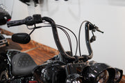 Harley Davidson modified handle bar for Fat Bob/Fat Boy/Fat Bob/Softail Deluxe/Heritage/Street Bob/Low Rider/Softail Slim/Road King/Road King Special