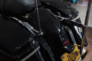 Harley Davidson modified flagpole for Road Glide