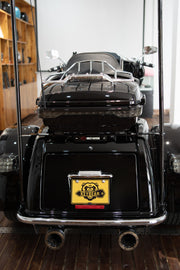 Harley Davidson modified flagpole for Triglide/CVO Tri Glide Guide