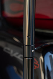 Harley Davidson modified flagpole for Triglide/CVO Tri Glide Guide