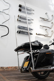 Harley Davidson modified flagpole for Road Glide